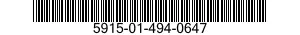 5915-01-494-0647 FILTER,LOW PASS 5915014940647 014940647