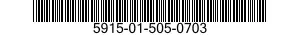 5915-01-505-0703 FILTER ASSEMBLY,ELECTRICAL 5915015050703 015050703