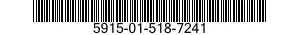 5915-01-518-7241 FILTER,DIRECT CURRENT POWER 5915015187241 015187241