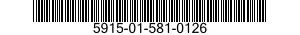 5915-01-581-0126 FILTER,RADIO FREQUENCY INTERFERENCE 5915015810126 015810126
