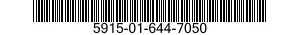 5915-01-644-7050 FILTER ASSEMBLY,ELECTRICAL 5915016447050 016447050