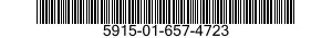 5915-01-657-4723 FILTER SUBASSEMBLY 5915016574723 016574723