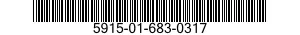 5915-01-683-0317 NETWORK,HYBRID CIRCUIT 5915016830317 016830317