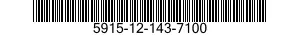 5915-12-143-7100 CAPACITOR-RESISTOR 5915121437100 121437100