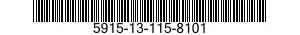 5915-13-115-8101 FILTER ASSEMBLY,ELECTRICAL 5915131158101 131158101