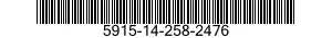 5915-14-258-2476  5915142582476 142582476