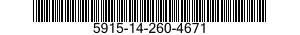 5915-14-260-4671 FILTER,LOW PASS 5915142604671 142604671