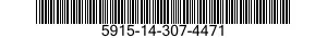5915-14-307-4471 FILTER,RADIO FREQUENCY INTERFERENCE 5915143074471 143074471