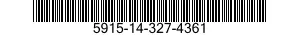 5915-14-327-4361 REGULATOR,VOLTAGE 5915143274361 143274361