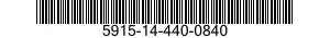 5915-14-440-0840 FILTER,DIRECT CURRENT POWER 5915144400840 144400840