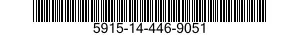5915-14-446-9051 FILTER,RADIO FREQUENCY INTERFERENCE 5915144469051 144469051