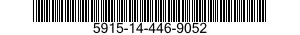 5915-14-446-9052 FILTER,RADIO FREQUENCY INTERFERENCE 5915144469052 144469052