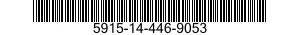 5915-14-446-9053 FILTER,RADIO FREQUENCY INTERFERENCE 5915144469053 144469053