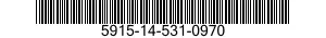 5915-14-531-0970 FILTER,BAND PASS 5915145310970 145310970