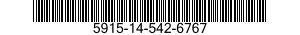 5915-14-542-6767 FILTER,RADIO FREQUENCY INTERFERENCE 5915145426767 145426767
