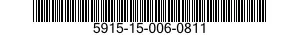 5915-15-006-0811 FILTER,BAND PASS 5915150060811 150060811