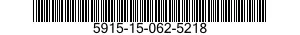 5915-15-062-5218 FILTER,BAND PASS 5915150625218 150625218