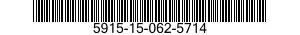 5915-15-062-5714 FILTER,BAND PASS 5915150625714 150625714