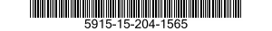 5915-15-204-1565 NETWORK,PULSE FORMING 5915152041565 152041565