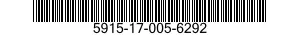 5915-17-005-6292 NETWORK,PULSE FORMING 5915170056292 170056292