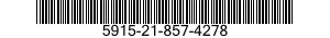 5915-21-857-4278 FILTER,RADIO FREQUENCY INTERFERENCE 5915218574278 218574278