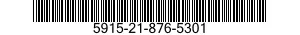 5915-21-876-5301 FILTER,RADIO FREQUENCY INTERFERENCE 5915218765301 218765301