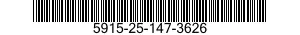 5915-25-147-3626 FILTER,LOW PASS 5915251473626 251473626