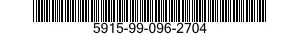 5915-99-096-2704 FILTER,RADIO FREQUENCY INTERFERENCE 5915990962704 990962704