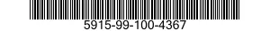 5915-99-100-4367  5915991004367 991004367