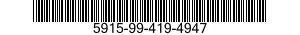 5915-99-419-4947 FILTER,BAND PASS 5915994194947 994194947