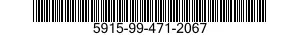 5915-99-471-2067 FILTER,LOW PASS 5915994712067 994712067