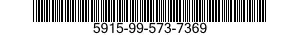 5915-99-573-7369 FILTER,RADIO FREQUENCY INTERFERENCE 5915995737369 995737369