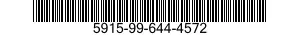 5915-99-644-4572 FILTER,RADIO FREQUENCY INTERFERENCE 5915996444572 996444572