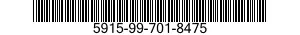 5915-99-701-8475 FILTER,AIR,ELECTROSTATIC 5915997018475 997018475