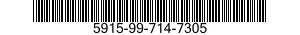 5915-99-714-7305 FILTER,DIRECT CURRENT POWER 5915997147305 997147305