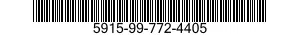 5915-99-772-4405 FILTER,RADIO FREQUENCY INTERFERENCE 5915997724405 997724405