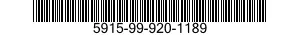 5915-99-920-1189 FILTER,HIGH PASS-LOW PASS 5915999201189 999201189
