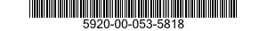 5920-00-053-5818 CORONA BALL 5920000535818 000535818