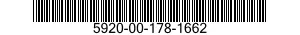 5920-00-178-1662  5920001781662 001781662
