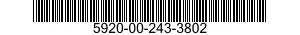 5920-00-243-3802  5920002433802 002433802