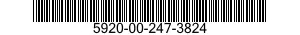 5920-00-247-3824 FUSEHOLDER,EXTRACTOR POST 5920002473824 002473824