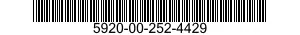 5920-00-252-4429  5920002524429 002524429