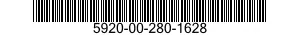 5920-00-280-1628  5920002801628 002801628