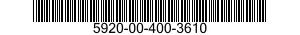 5920-00-400-3610  5920004003610 004003610