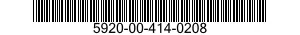 5920-00-414-0208  5920004140208 004140208