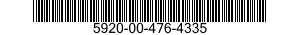 5920-00-476-4335  5920004764335 004764335