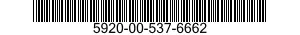 5920-00-537-6662 FUSE,CARTRIDGE 5920005376662 005376662