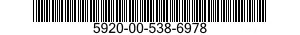 5920-00-538-6978  5920005386978 005386978
