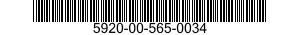 5920-00-565-0034 FUSEHOLDER,EXTRACTOR POST 5920005650034 005650034