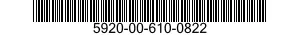 5920-00-610-0822  5920006100822 006100822